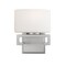 Z-Lite Privet 1 Light Vanity, Brushed Nickel & Matte Opal 335-1S-BN-LED - alternate 4